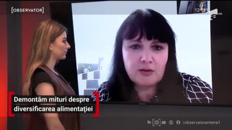 Demontăm mituri despre diversificarea alimentației