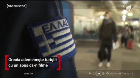 Grecia ademenește turiștii cu un apus ca în filme