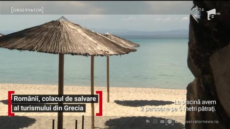 Românii, colacul de salvare al turismului din Grecia