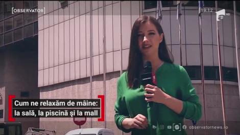 Românii se pot relaxa la sala de fitness, piscină și mall, de pe 15 iunie