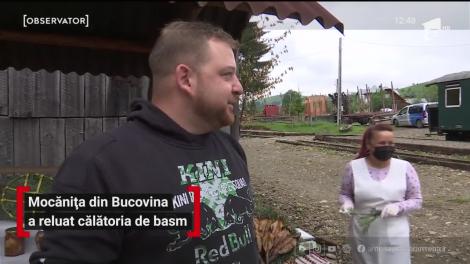 Mocănița din Bucovina a reluat călătoria de basm