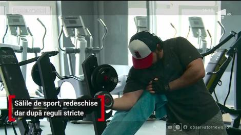 Sălile de sport, redeschise, dar după reguli stricte