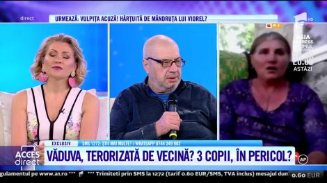 Mama-văduvă acuză. Femeia susţine că întreaga sa familie ar fi în pericol!