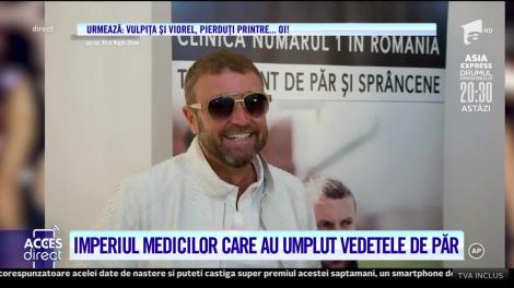 Imperiul medicilor care au umplut vedetele cu păr