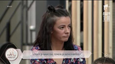 Au uitat că sunt filmați și s-au sărutat, chiar în timpul emisiunii Mireasa! Cum au fost filmați Narcisa și Costi