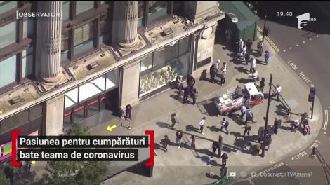 Pasiunea de cumpărături bate teama de coronavirus