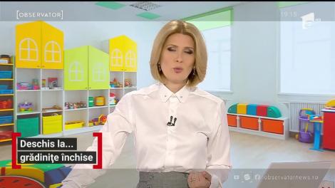 Grădiniţele se deschid şi nu prea