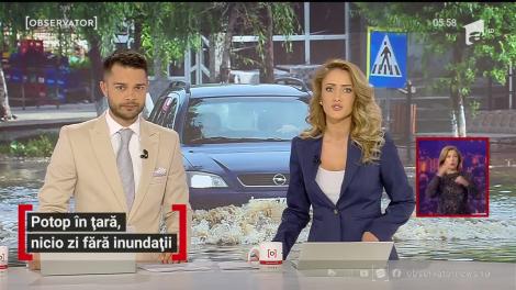 Potop în întreaga țară, nicio zi fără inundații