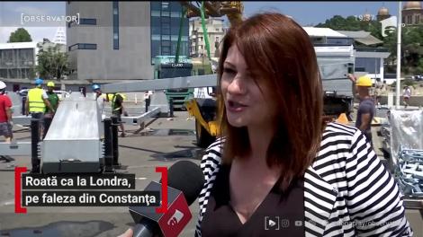 Faleza din Contanţa se va mândri curând cu o nouă atracţie. Celebra roată London Eye va avea o replică la mare