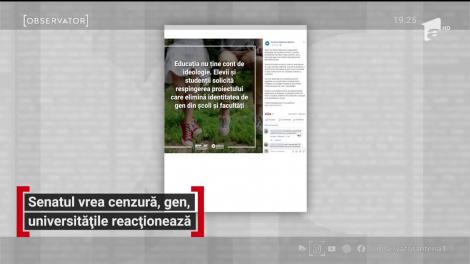 Poți vorbi despre femei și bărbați, dar nu și despre alte genuri în școli și universități! La ce se referă proiectul de lege care interzice referirile la identitatea de gen