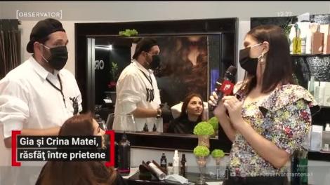 Gia și Crina Matei, răsfăț între prietene la salon. Ce schimbare de look și-au făcut vedetele