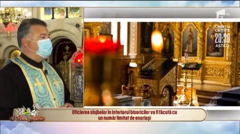 Credincioșii, primiți din nou la slujbe, în biserică. Cum se vor desfășura acestea