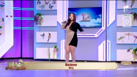 Marlenne cântă melodia Miraj, la Neatza cu Răzvan și Dani