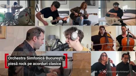 Orchestra Simfonică Bucureşti, piesă rock pe acorduri clasice