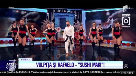Vulpiţa şi Rafaelo lansează noul hit fenomen: Sushi Maki