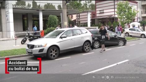 Iubita omului de afaceri Ciro Castellano s-a răsturnat cu bolidul pe Şoseaua Nordului, în Capitală