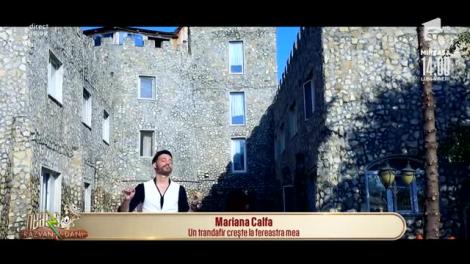 Maria Calfa cântă melodia Un trandafir crește la fereastra mea, la Neatza cu Răzvan și Dani