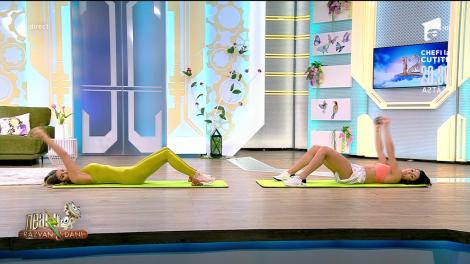 Exerciții simple full body. Fitness cu Diana Stejereanu, la Neatza cu Răzvan și Dani