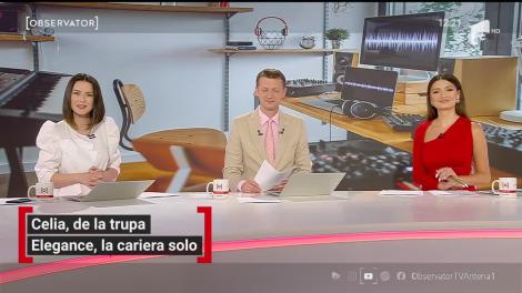 Celia, de la trupa Elegance, la cariera solo