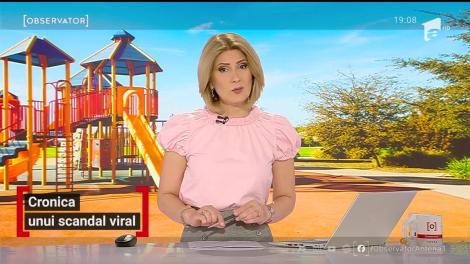 Cântăreţa Cristina Bălan, scandal cu politia locală în parc