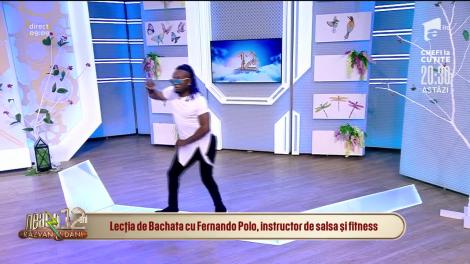 Lecția de bachata cu Fernando Polo