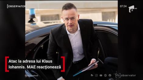 Atac la adresa lui Klaus Iohannis. MAE reacționează