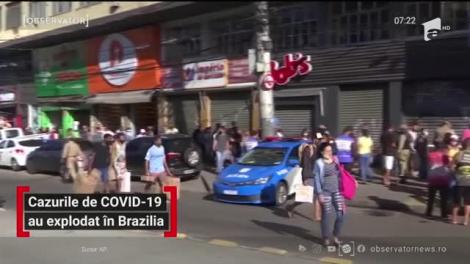 Cazurile pozitive de noul coronavirus au trecut de un milion în Brazilia