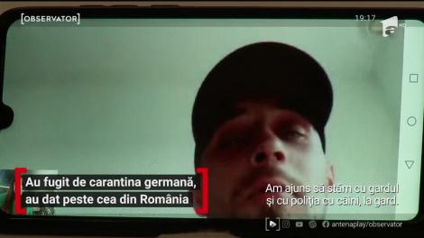 Mai mulți români au fugit de carantina germană, dar au dat peste cea din România