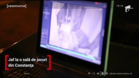 Jaf la o sală de jocuri din Constanța