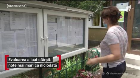 Elevii de clasa a opta au aflat azi rezultatele de la evaluarea naţională. În premieră, numele lor au fost înlocuite de coduri