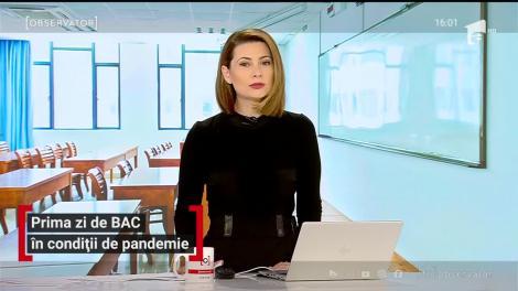 Peste 150 de mii de tineri absolvenţi de liceu au susţinut astăzi prima probă a examenului de Bacalaureat