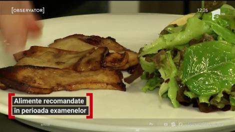 Alimente recomandate în perioada examenelor