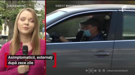 Asimptomaticii, externați după zece zile