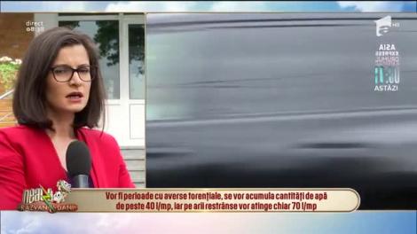 ANM a emis o nouă avertizare meteo: Cod roșu de averse torențiale! Vezi zonele vizate! |Video