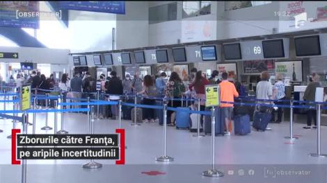 S-au ridicat restricțiile, dar nu s-a zburat spre Franța. Ce au pățit românii care au ajuns în aeroport: "Francezii nu ne-au primit"