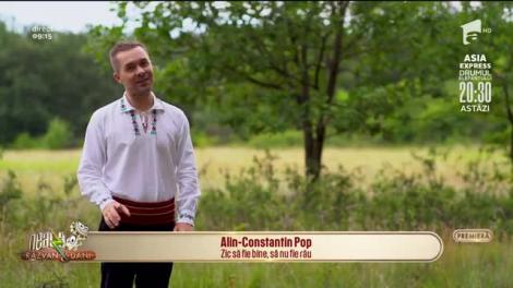 Alin Constantin Pop cântă piesa Zic să fie bine, să nu fie rău, la Neatza cu Răzvan și Dani