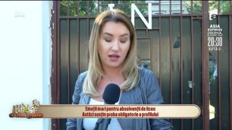 Emoții mari pentru absolvenții de liceu! Tinerii susțin proba obligatorie a profilului
