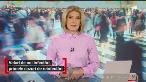 Valuri noi de infectări, primele cazuri de reinfectări