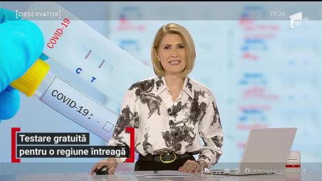 Testare gratuită pentru o regiune întreagă