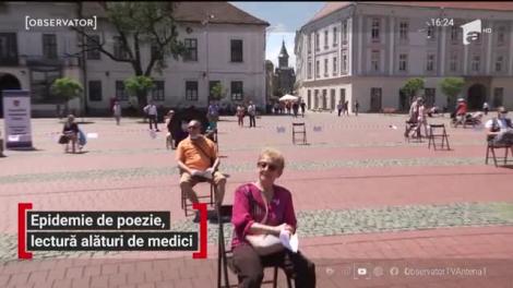 Epidemie de poezie, lectură alături de medici