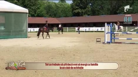 Tot ce trebuie să știi dacă vrei să mergi cu familia la un club de echitație