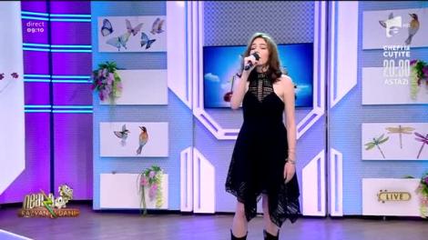 Sophia Ulianov cântă live piesa Back to Black, la Neatza cu Răzvan și Dani