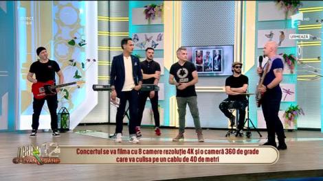 Antract cântă piesa Fluturi, la Neatza cu Răzvan și Dani