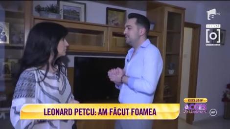Leonard Petcu, confesiunea artistului din casa-altar: Am făcut foamea!