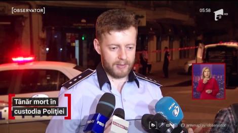 Tânăr mort în custodia poliției