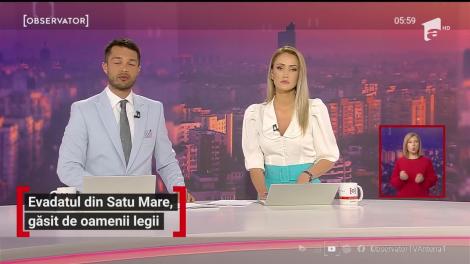 Evadatul din Satu Mare, găsit de oamenii legii