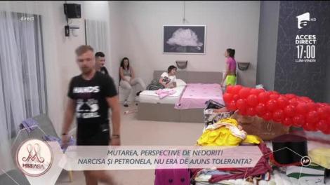 Cine cu cine? Mutarea în cameră, un eveniment mult așteptat!