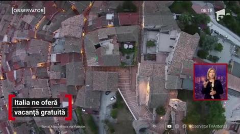 Italia ne oferă vacanță gratuită