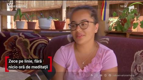 O adolescentă din Gorj a luat zece pe line la BAC, fără nicio ora de meditații