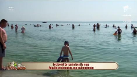 Zeci de mii de români sunt la mare. Regulile de distanțare, mai mult opționale